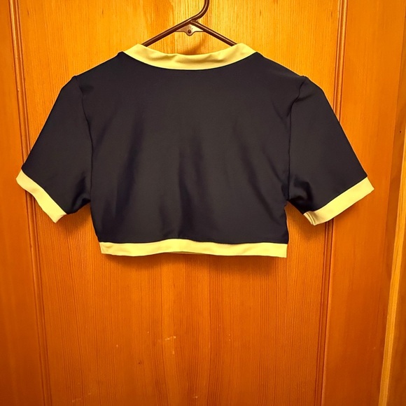 Richie Blue Crop Top Bikini by AAVA - Picture 7 of 11